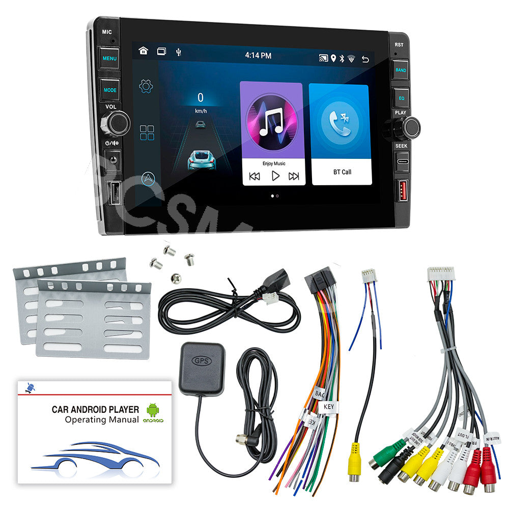 8in Android 12 For Apple Carplay Car Stereo Radio GPS Navigation WiFi 2Din 2+32G