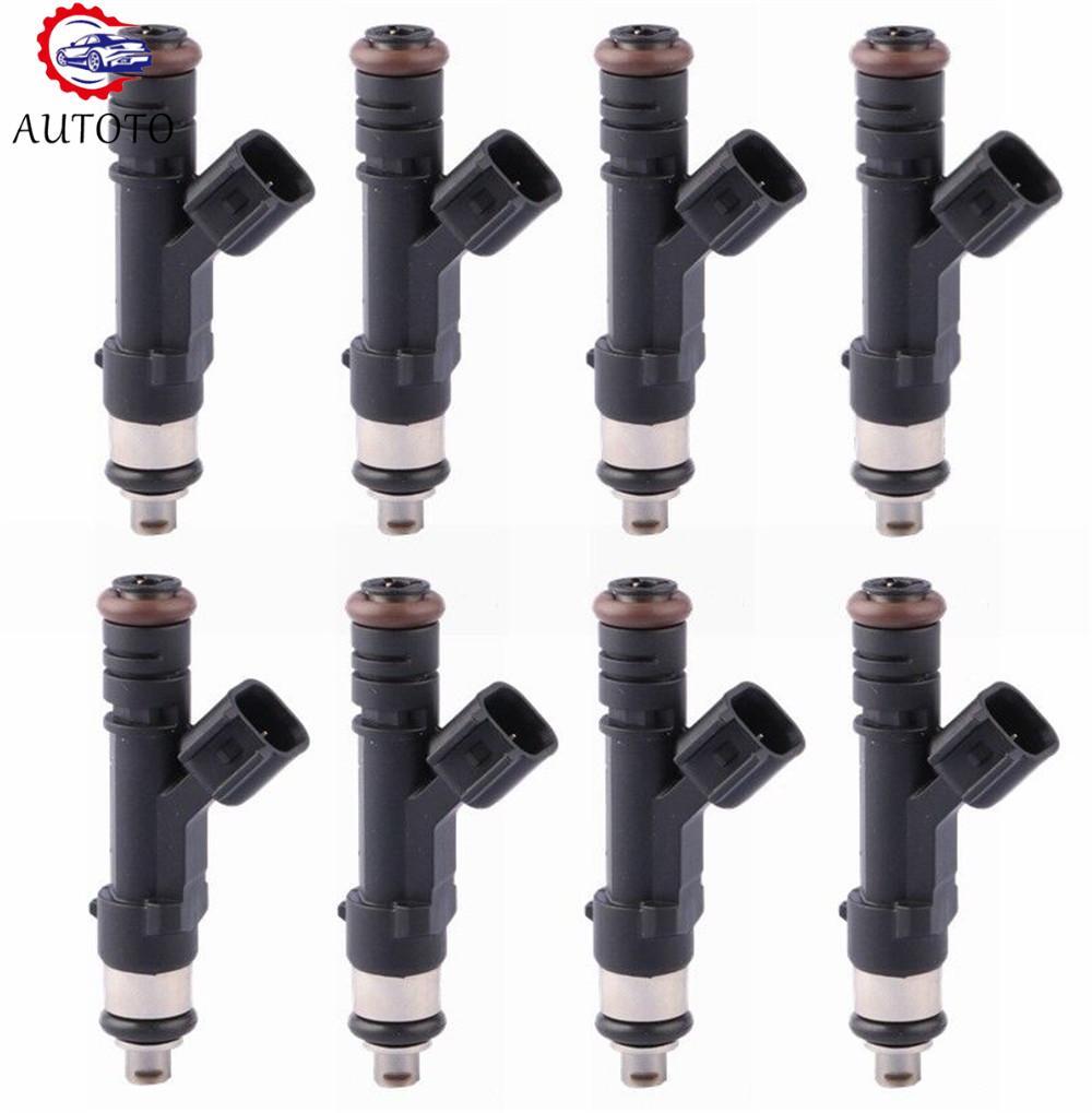 Set of 8 fuel Injector for 0280158003 for Ford F-150 5.4L V8 triton 3L3E-D5A