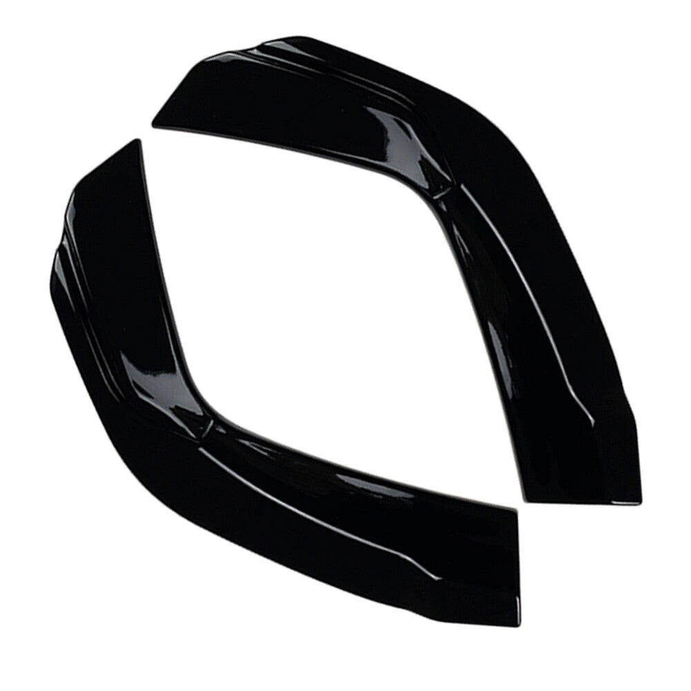 2x Rear Bumper Both Side Lip Molding Trims Fit for Mercedes A-Class V177 Sedan Black