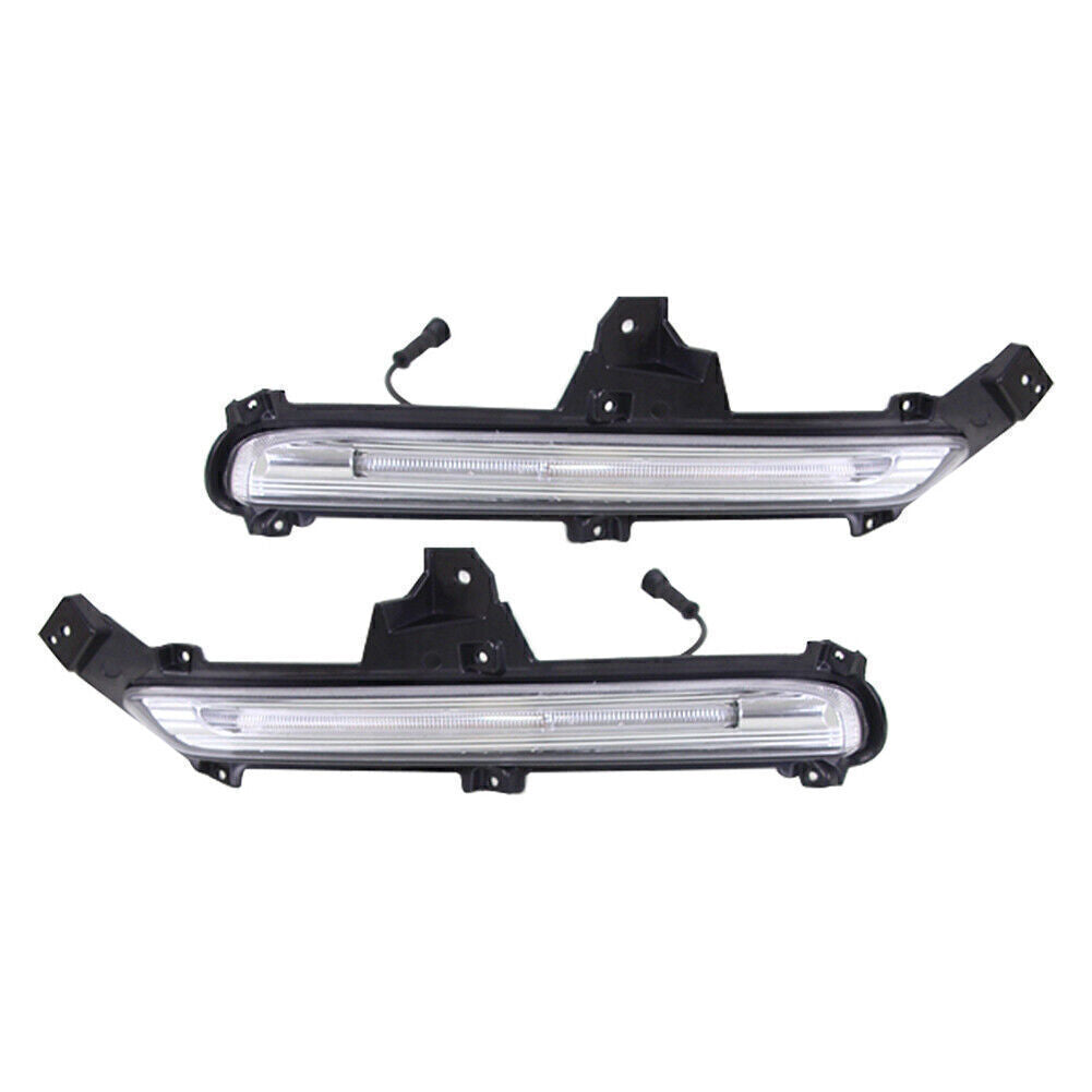 for KIA K2 2015-2016 ABS LED Auto Daytime Running Light DRL Daylight Fog Lamp