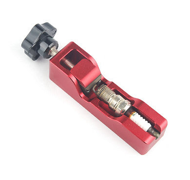 Universal spark plug gap tool for most 10/12/14/16 mm spark plugs and contact gauges.