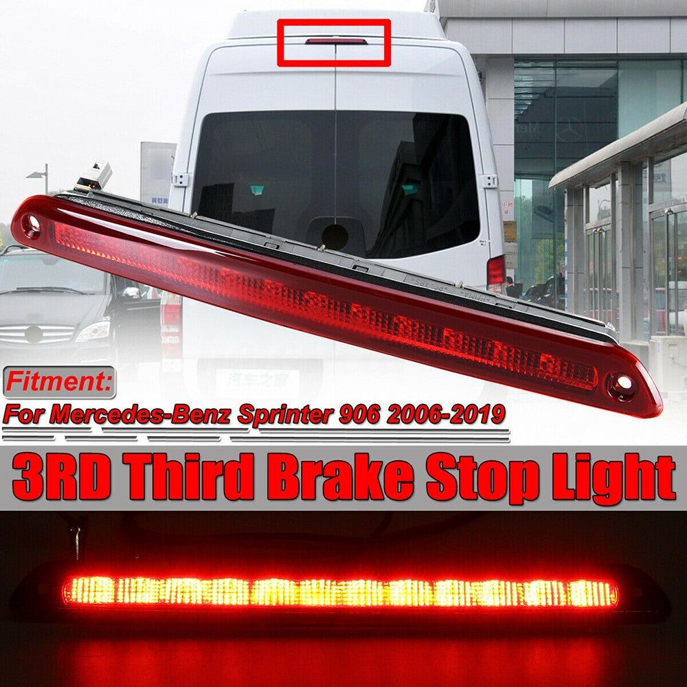for Mercedes Sprinter 906 06-2019 LED3RD TAIL BRAKE LIGHT REAR STOP PARKING LAMP