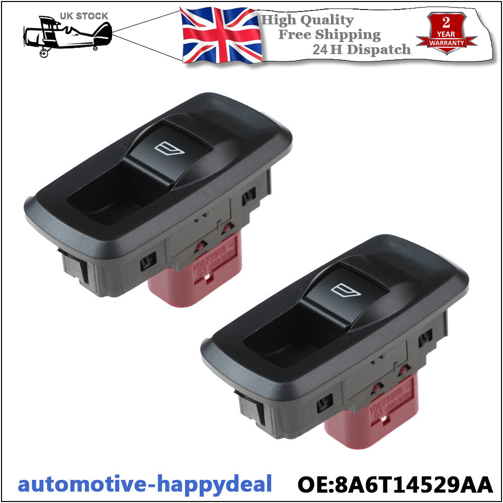 2X PASSENGER FRONT DOOR WINDOW SWITCH for FORD FIESTA MK6 MK7 2009-2012