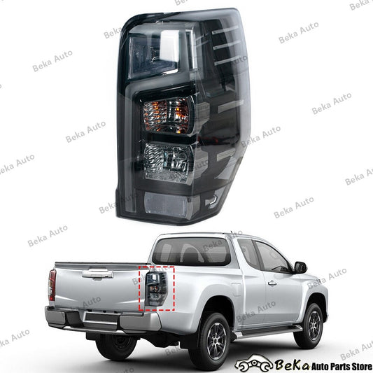 Smoke-colored right-hand rear taillight and brake light for Mitsubishi L200 Triton 2019 - 2020