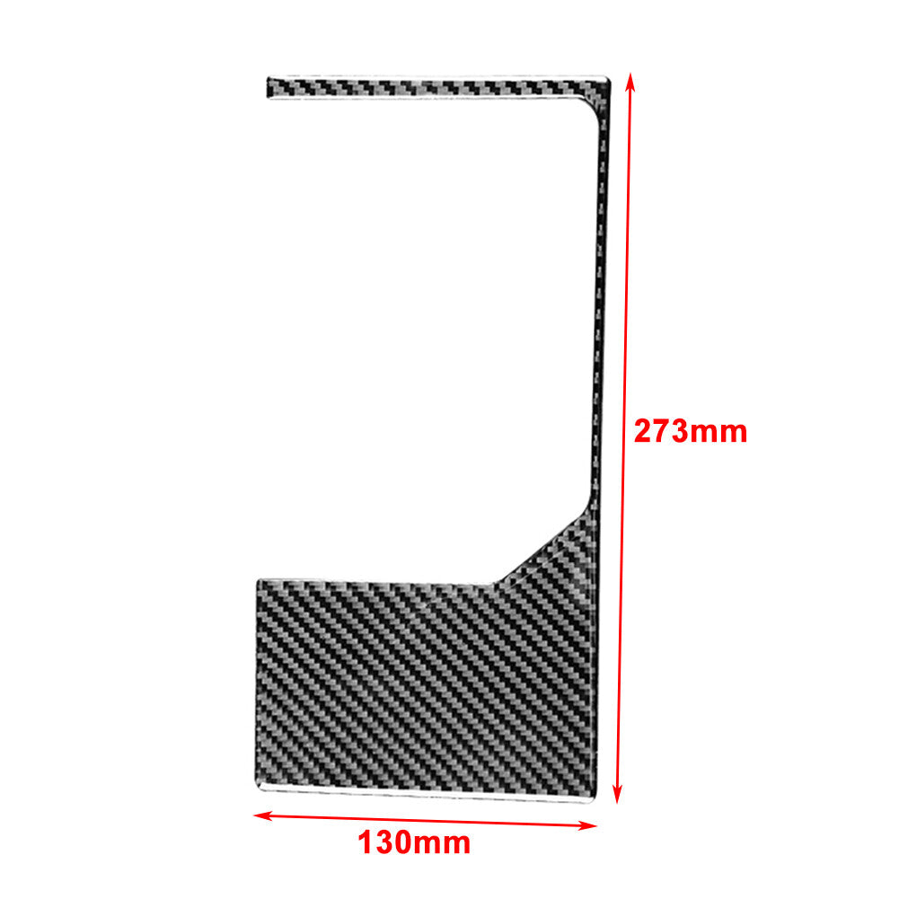 Carbon Fiber Gear Shift Panel Outer Frame Trim for Toyota Tundra 2014-2021
