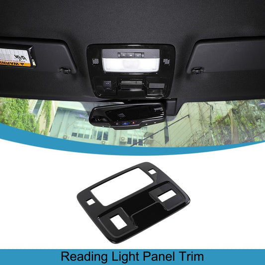 Black Roof Reading Light Lamp Panel Cover Trim for Chevrolet Camaro 2010-2015