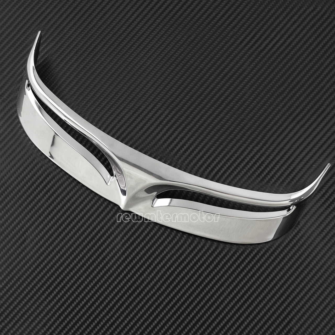 Chrome Rear Trailing Edge Fender Tip Fit for Harley Fatboy FLSTF 07-17 FLSTFB 10