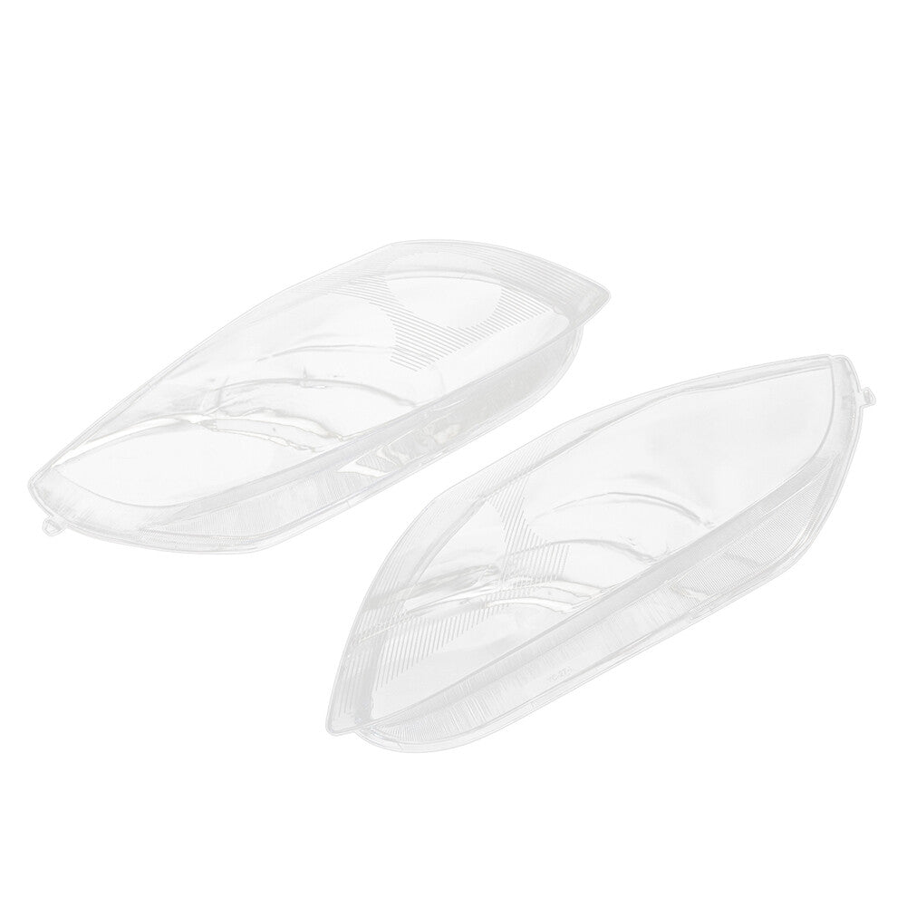 Pair Headlight Headlamp Transparent Lens Cover Replacement for BMW Z4 E85 03-08