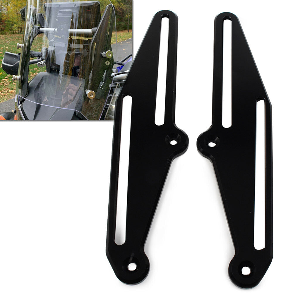 Windshield Bracket Adjuster for YAMAHA TENERE 700 Tenere700 2019-2021 Black cl