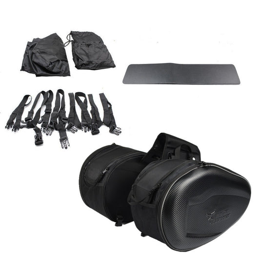 Universal Motorcycle Pannier Bag Helmet Luggage Luggage Saddle Saddle Side Box