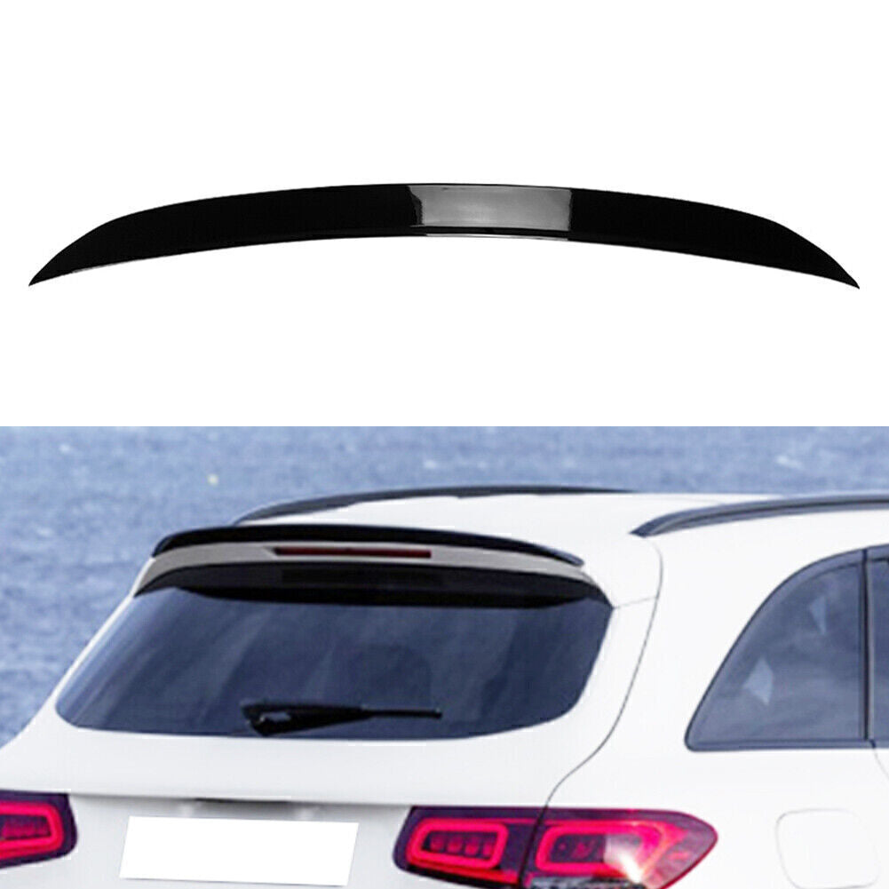 Rear Roof Spoiler Window Wing for Mercedes-Benz GLC-Class X253 2016-2022 Black