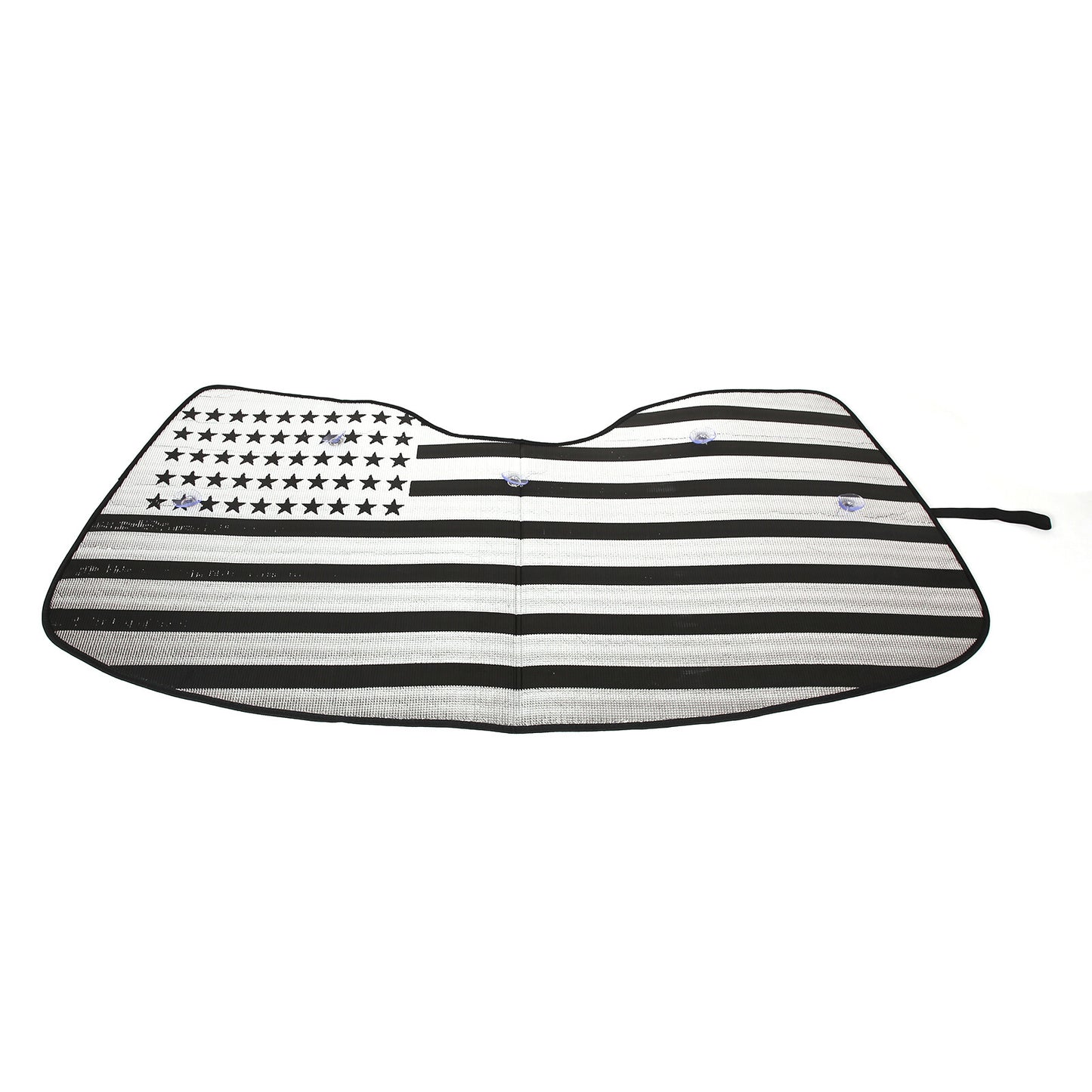American Flag Car Windshield Sunshade Foldable Protective Cover for Corvette C7 2014-2019