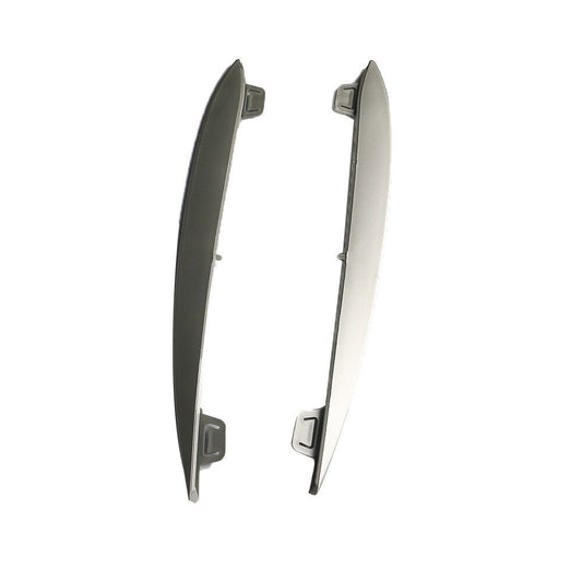 Pair Front Bumper Grille Finish Panel Trim Fit for BMW 528i 535i 2011 2012 2013