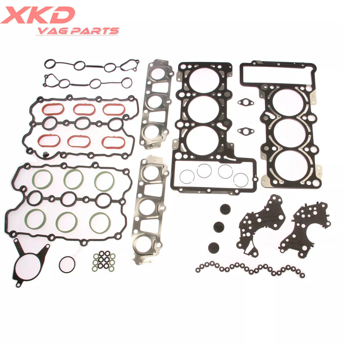 Upper Engine Gasket Repair Rebuilding Kit for AUDI for A6 2.4L 06E103148P