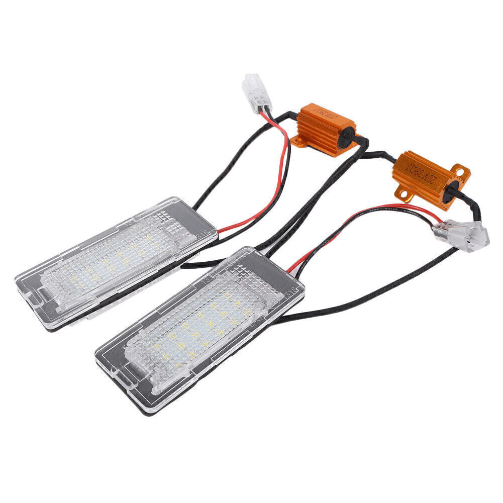 for VW Touran Touareg Polo for Jetta 2011-2012 2x LED Error License Plate Light