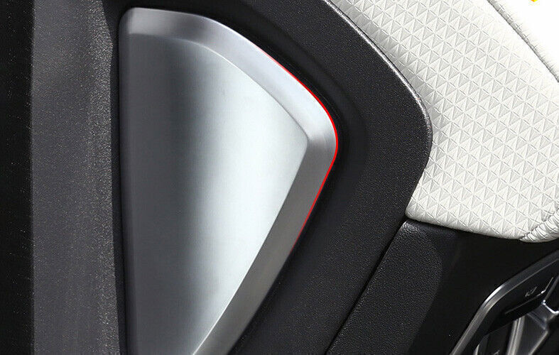 for Range Rover Velar 2018-23 Silver Center Console Dash Both Side Cover Trim 2P