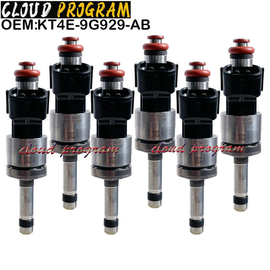 Set of 6 Fuel Injectors 19-2023 for Ford Edge V6 2.7L for Lincoln Nautilus V6 2.7L