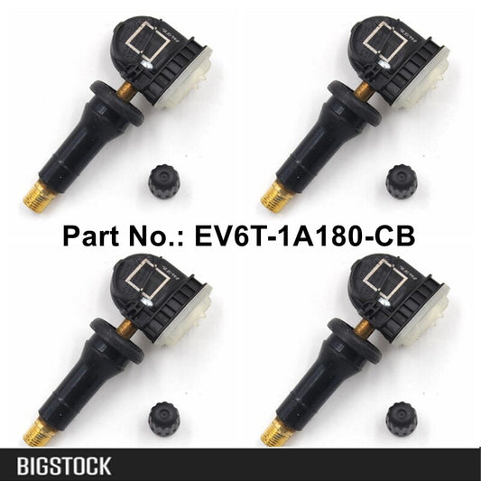 4PCS Tire Pressure Sensor EV6T-1A180-CB TPMS 433MHZ Fit for Ford EV6T-1A150-CB