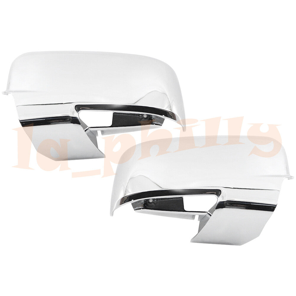 2 Side Wing Mirror Cover Cap Chrome for 2013-2018 for Ram 1500 2500 3500 4500 5500