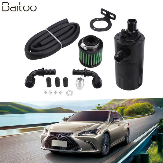 AN4 AN1 Universal Oil Separator Catch Can 240ML Air Return Diesel Petrol Engine