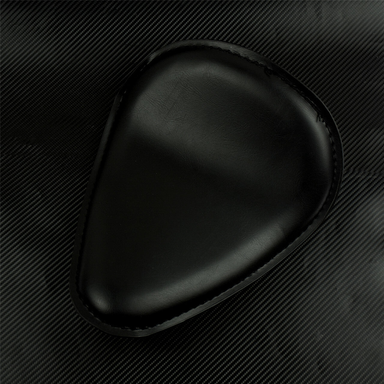 Motorcycle Black Solo Driver Leather for Seat Fit for Harley for Yamaha Chopper Bobber