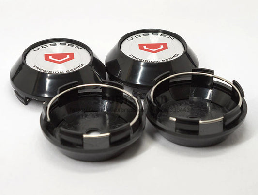 4-pack of 50mm for Alfa Romeo red edge stickers, wheel center stickers, badges