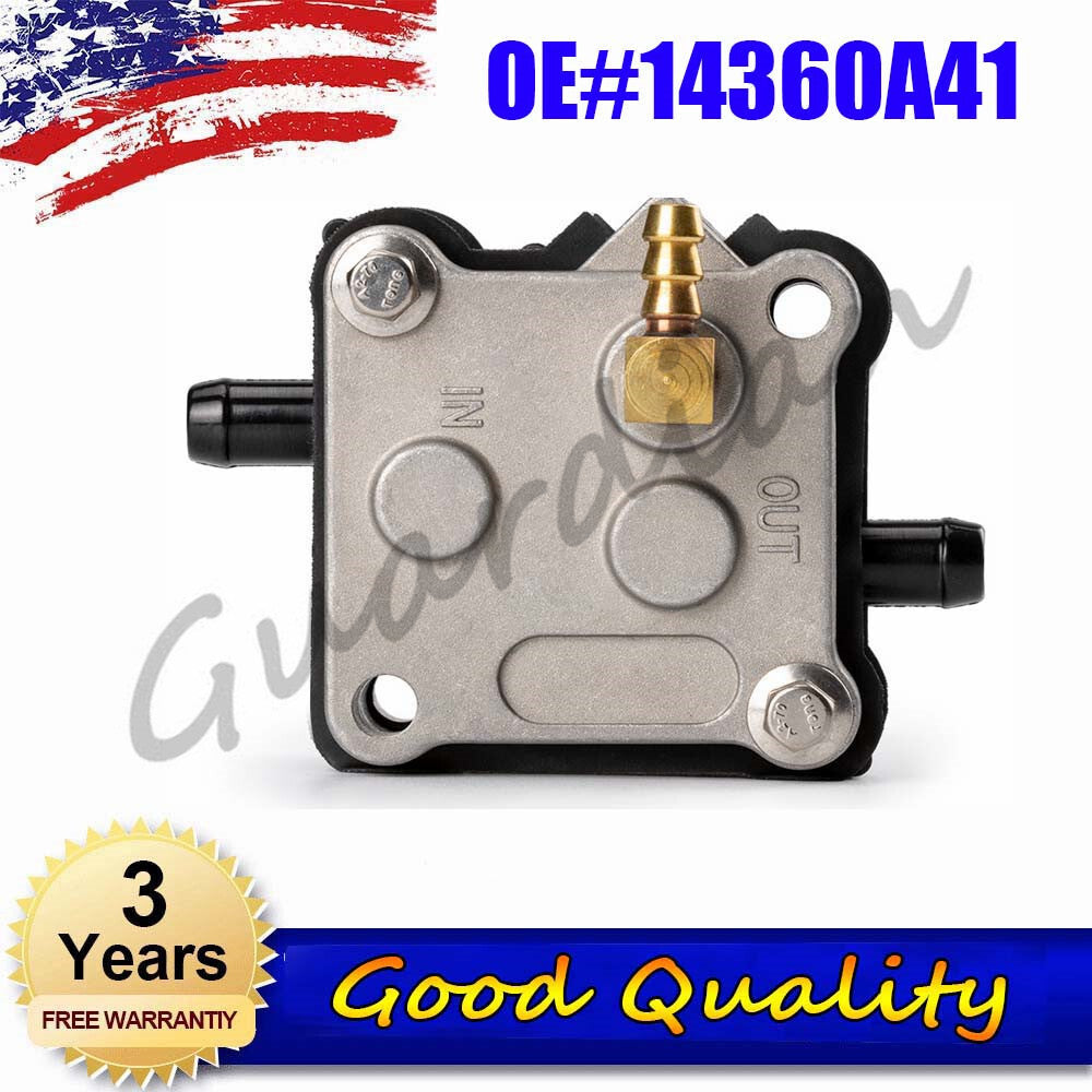 Fuel pump 14360A41 is suitable for Mercury 55HP, 60HP, 45HP, 50HP, 30HP, 40HP, 75HP, 90HP, and 250HP fuel tanks.