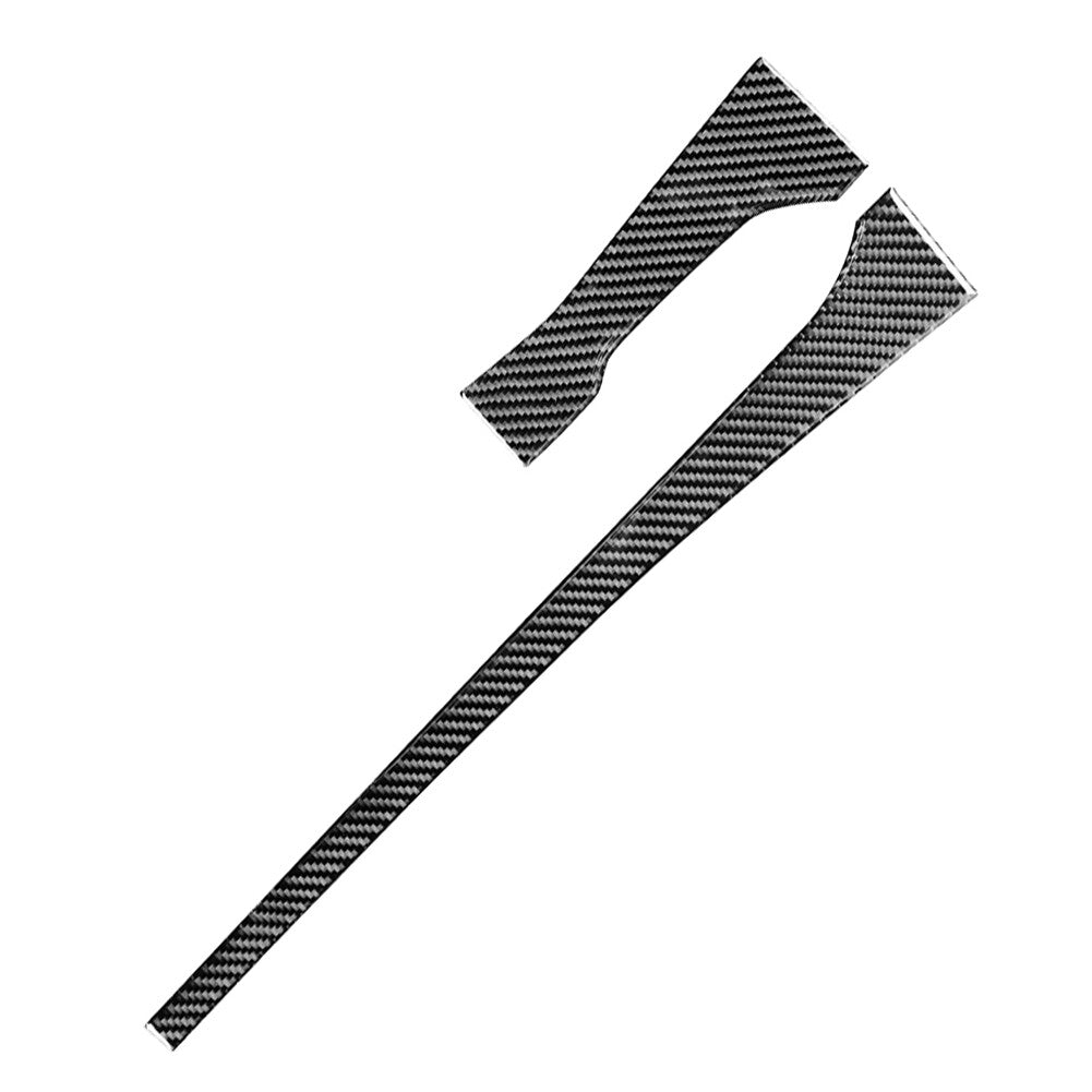 Carbon Fiber Gear Shift Side Panel Stripe Trim for Toyota Tundra 2014-2021 2015