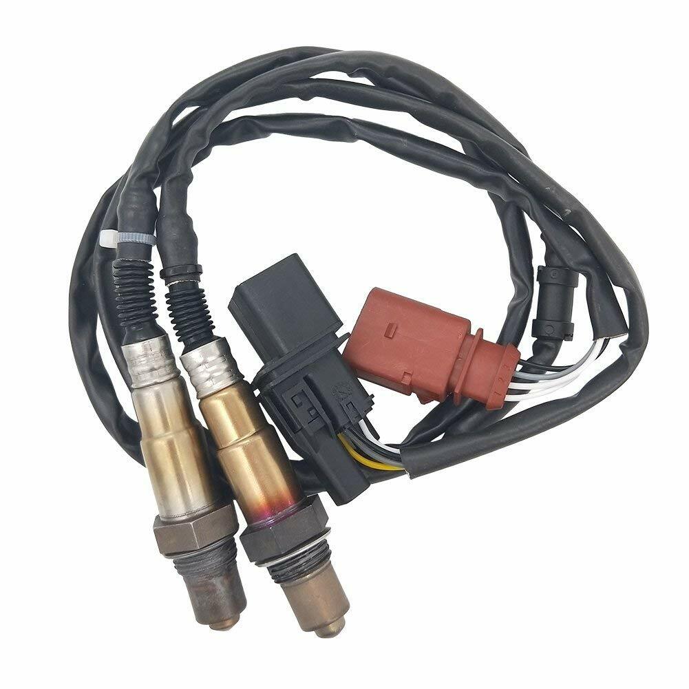 2Pcs Oxygen Sensor Front Rear for Audi A4 01-06 TT for VW Beetle for Passat 01-04 for Jetta