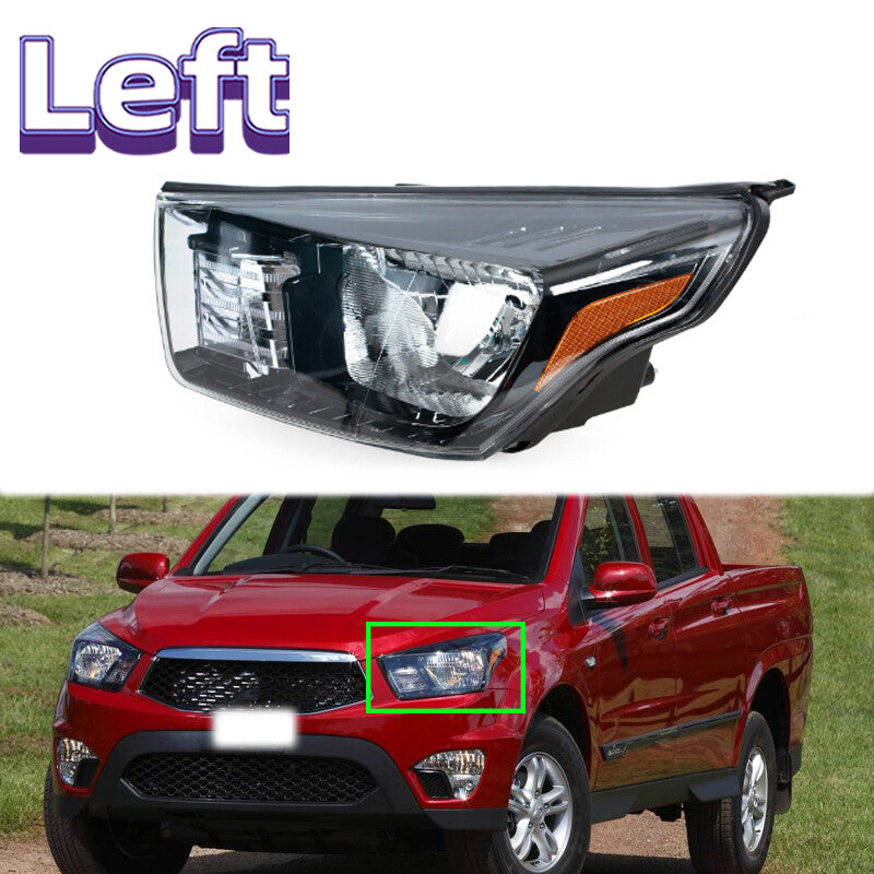 Left Headlights Running Light Assembly for Ssangyong Actyon Sport 2013-2023