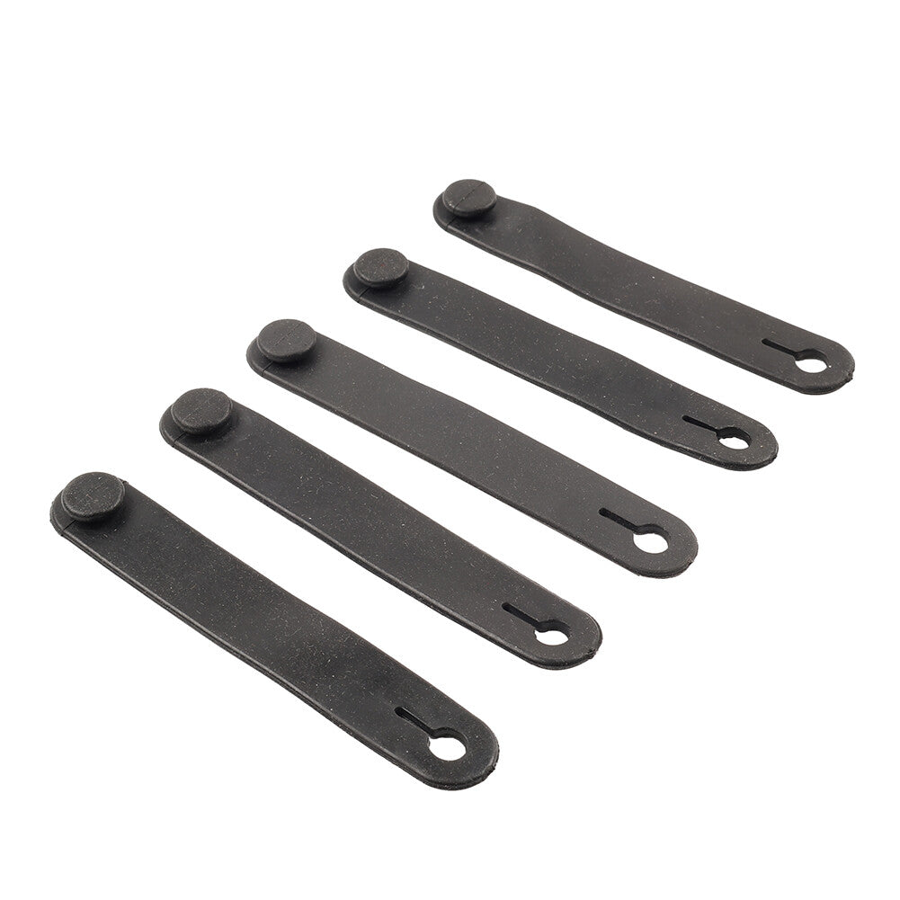 5Pcs Motorcycle Rubber Band For Frame Securing Cable Ties Wiring Harness