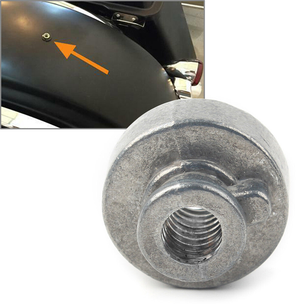 Fender Passenger for Seat Bolt Tab Screw Nut Knob Cover Fit for Harley Davidson 96-21