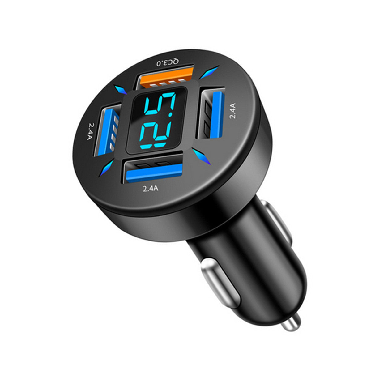 QC3.0 USB Charger Car Charger Phone Fast Charge Cigarette Lighter Socket Adapter