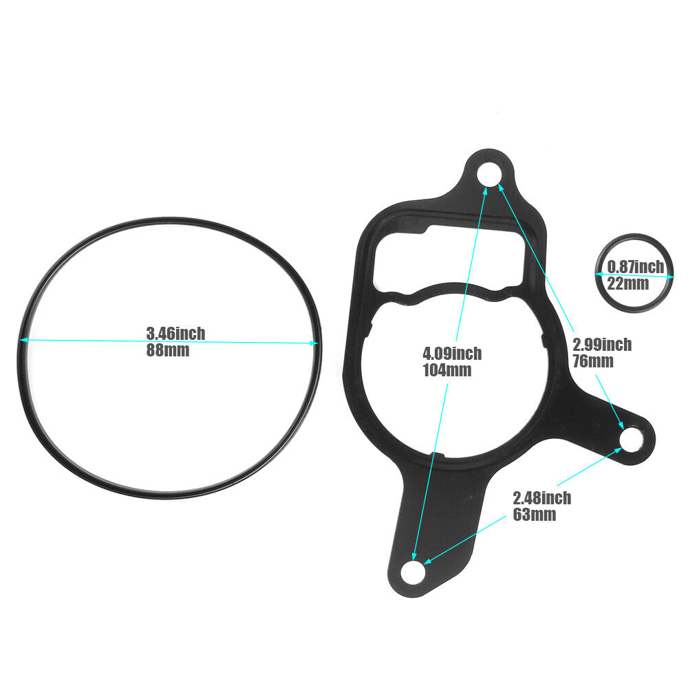 for VW for JETTA 2005-2014 for GOLF 2010-14 Vacuum Pump Rebuild Seal Kit Gasket