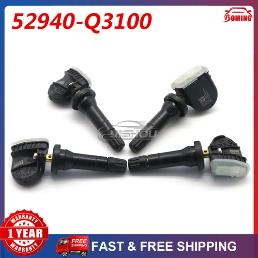 4PCS TPMS Sensor 433MHz for Hyundai H1 H100 Van Staria [US4] for Kia Sportage [NQ5]