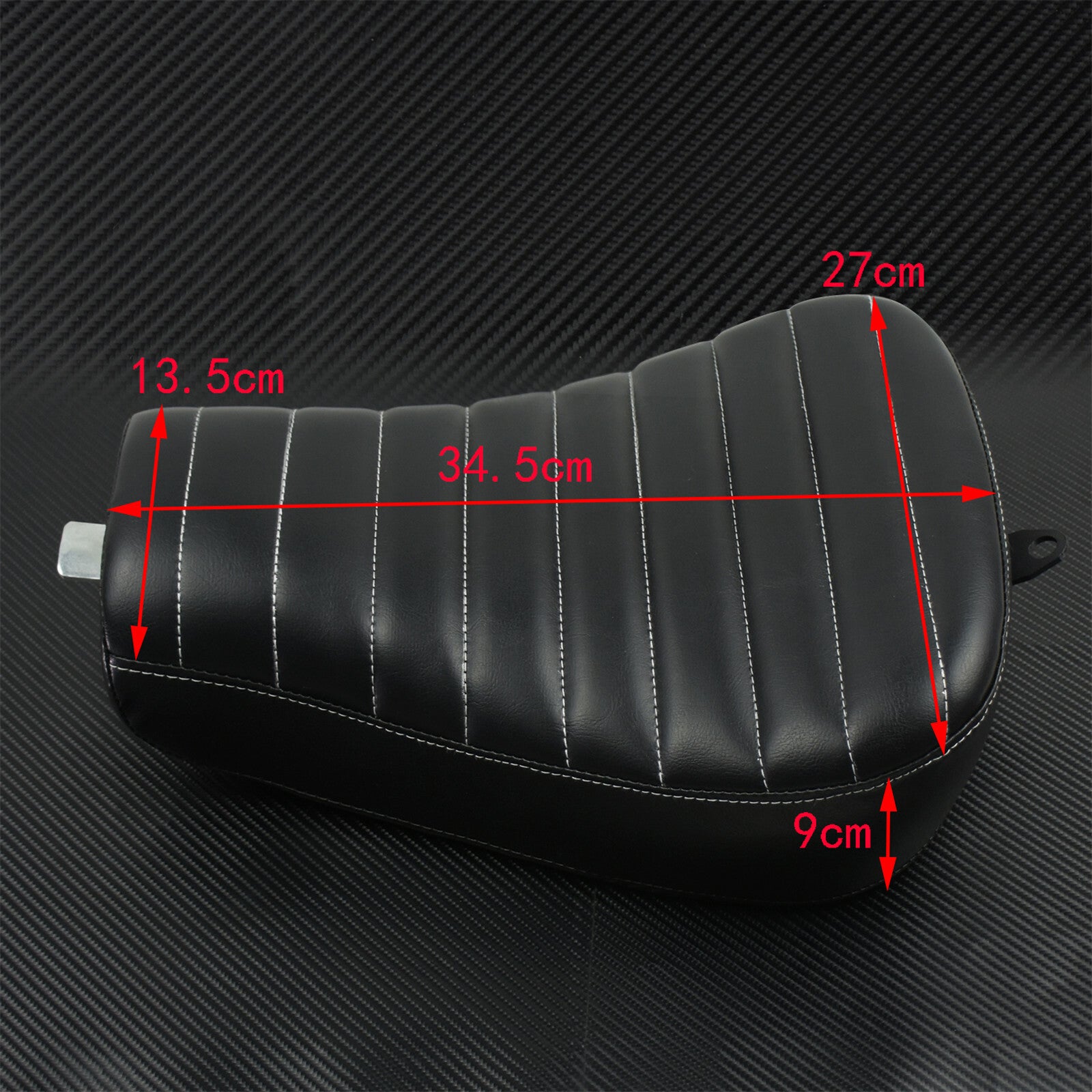 Motorcycle Stripe Driver Solo for Seat +Passenger Pad Fit for Harley XL 2010-2015