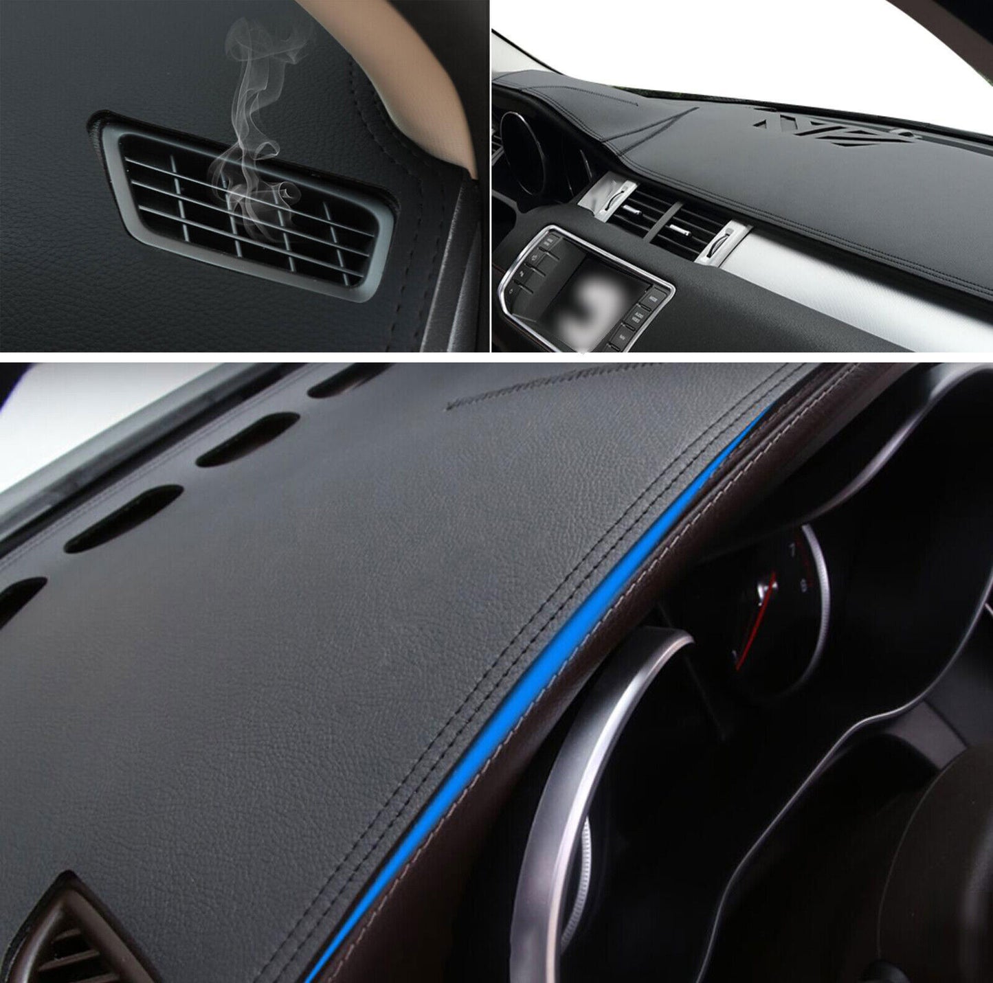 1X PU leather Dashboard Dash Mat Non-slip DashMat Shade Pad for Kia Soul 2010-13