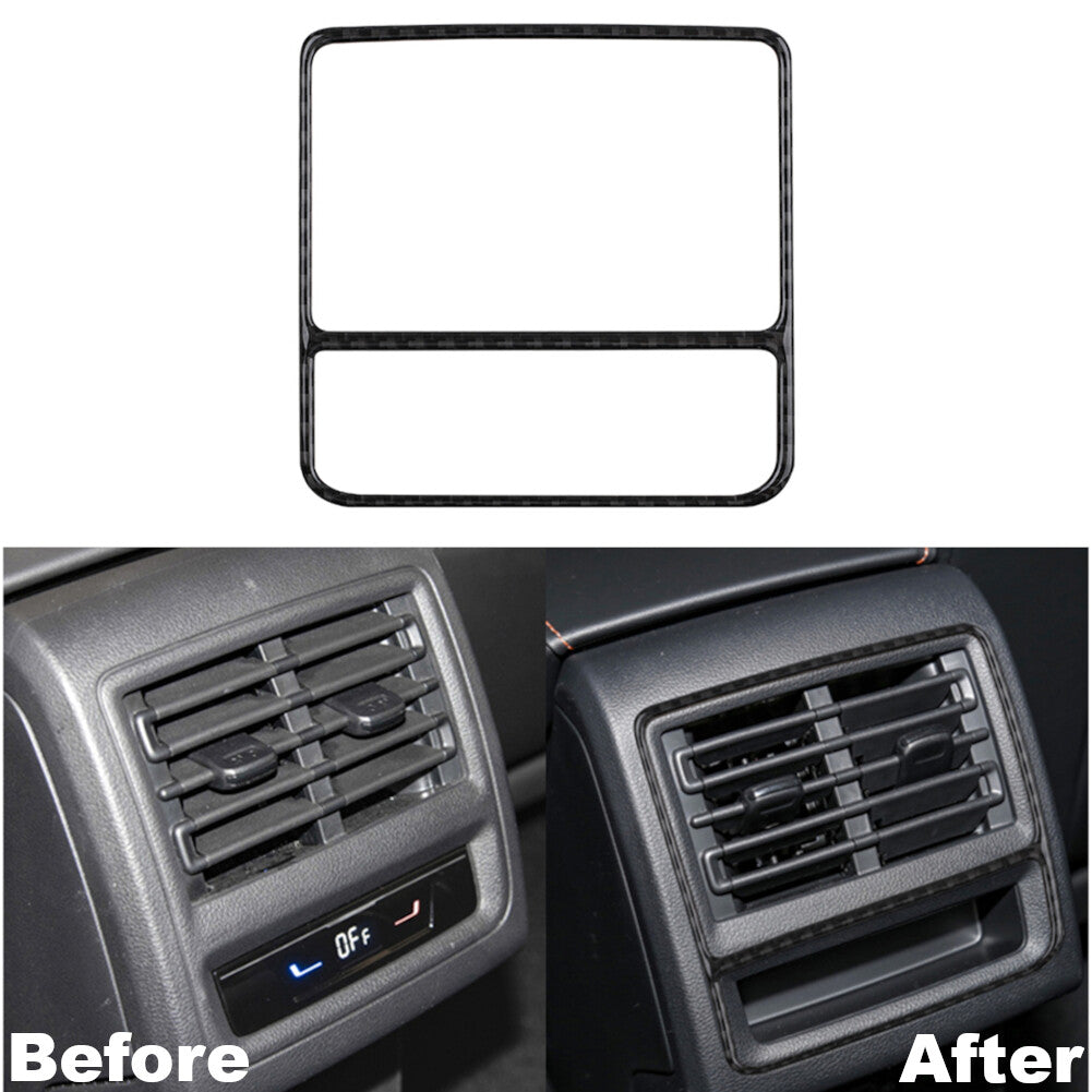Carbon Fibre Rear Vent Outlet Trim for VW for Golf 8 MK8 GTI 2021