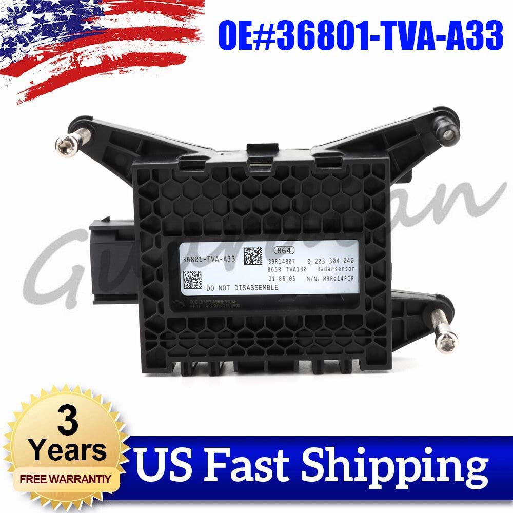 Adaptive cruise control radar sensor 36801-TVA-A33, suitable for Honda Accord 2018-2020 19