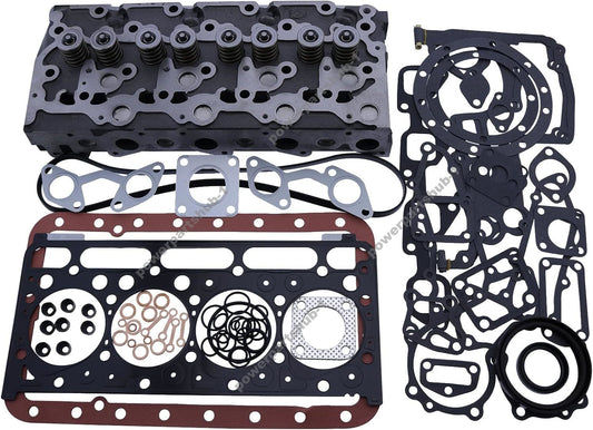 V2203E Complete Cylinder Head With Full Gasket Kit for Bobcat Loader 753 763 773