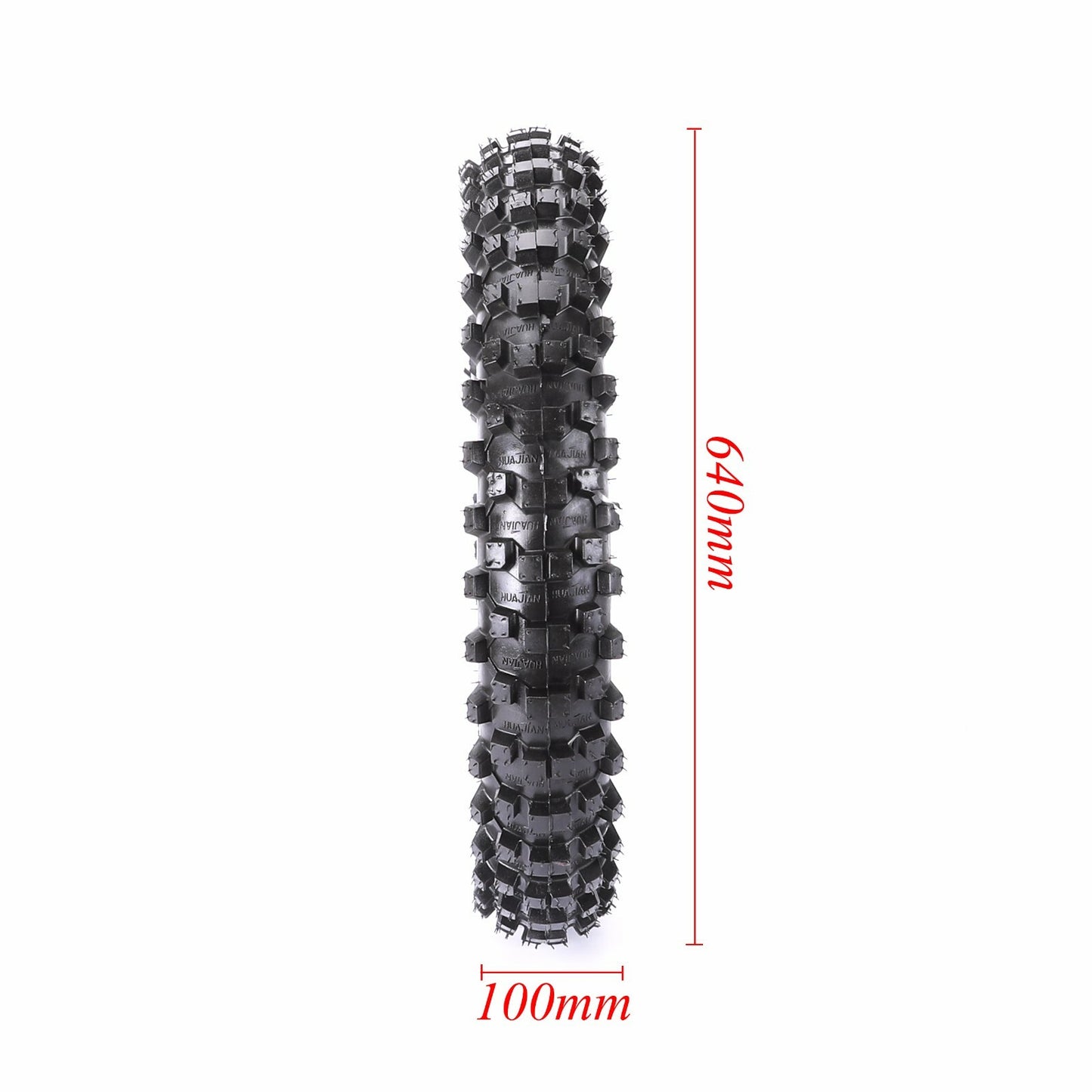 110/90-18 Rear Tire + 80/100-21 Front Tire Tubing Kit CR KX RM SX YZF 250 450
