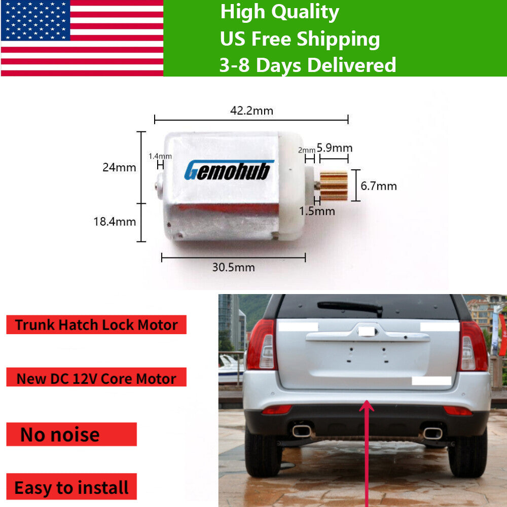 Rear Trunk Lock Latch Motor FC280 for 2015-2020 for GMC for Yukon 2013-2019 for BMW I3 I01