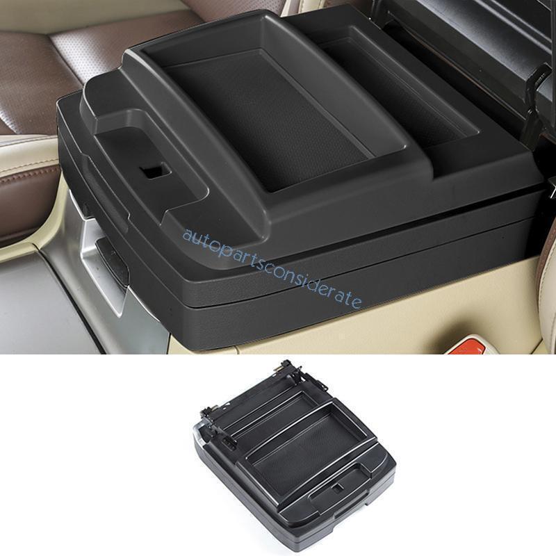 for Toyota for Land Cruiser 2008-21 Console Armrest Lid Box Booster Cushion Black 1X
