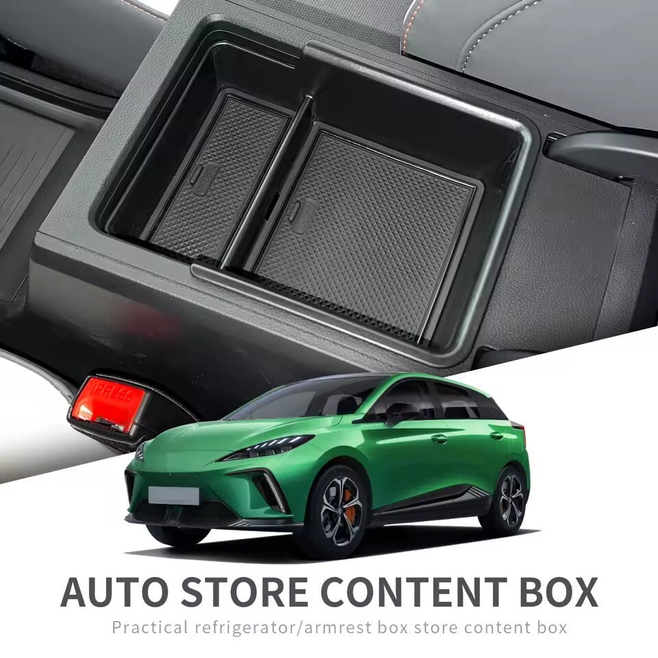 for MG4 for MG 4 EV EH32 MuLan 2022-2024 Armrest Storage Box Center Console Tray
