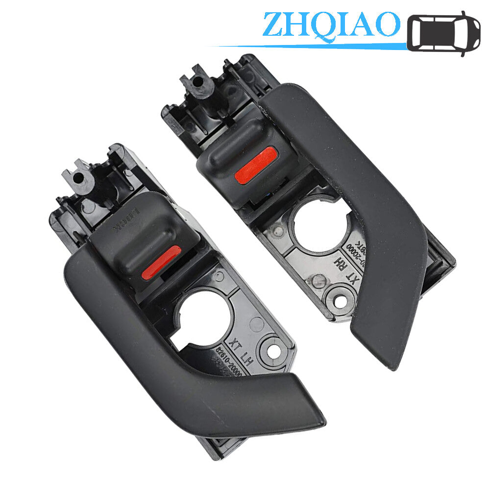 Pair Inside Door Handles Right  Left for Hyundai Tiburon New 826202C000 03-08