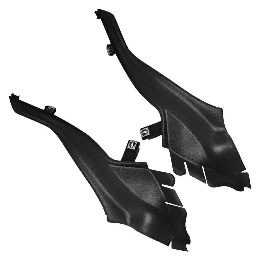 Set of 2 Left Right Black Cowl Side Trim Panel for 2014-2018 for Jeep Cherokee