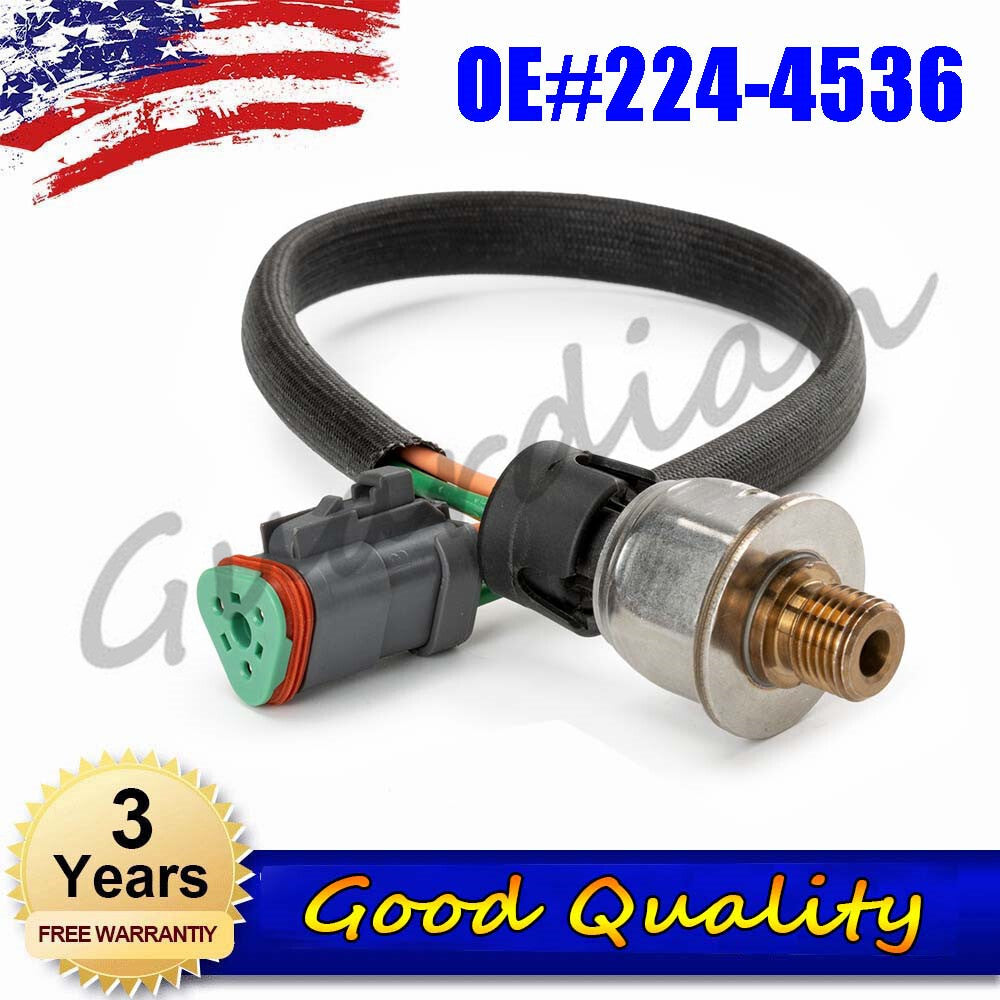 Pressure sensor 224-4536 is suitable for Caterpillar road engines C7 and C9.