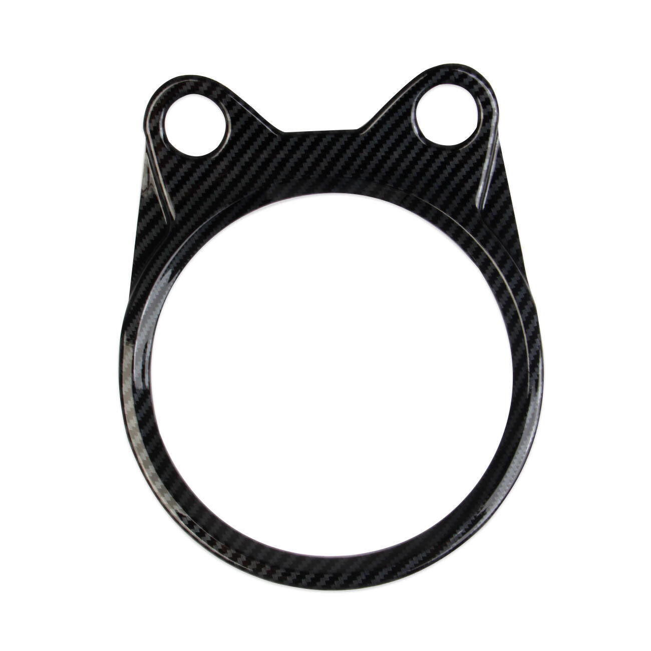 Carbon Fiber Indoor Central Control Panel Cover Trim Fit for Nissan 370Z