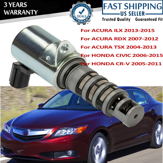 for Honda VTC Oil Control Valve Variable Timing Solenoid for Civic CRV for Acura for RDX TSX