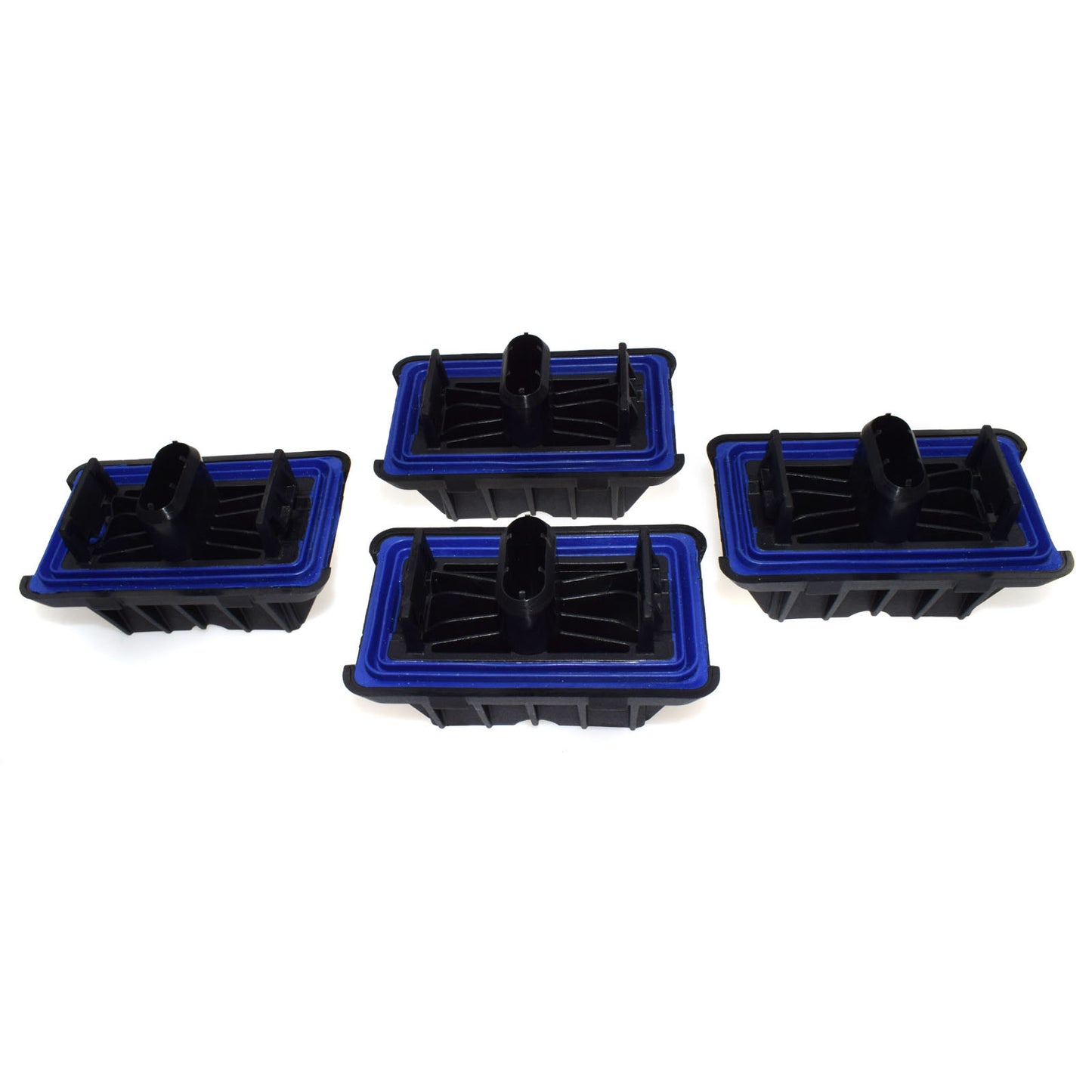 4-piece car support pads (51717189259) with mounting holes suitable for BMW X3, X4, X5, and X6. new.